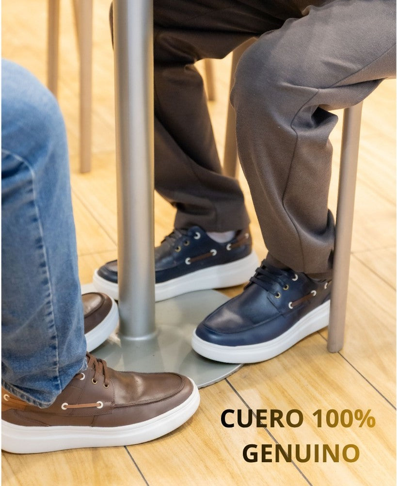 Top Sider de Cuero 100% — Elegancia y comodidad